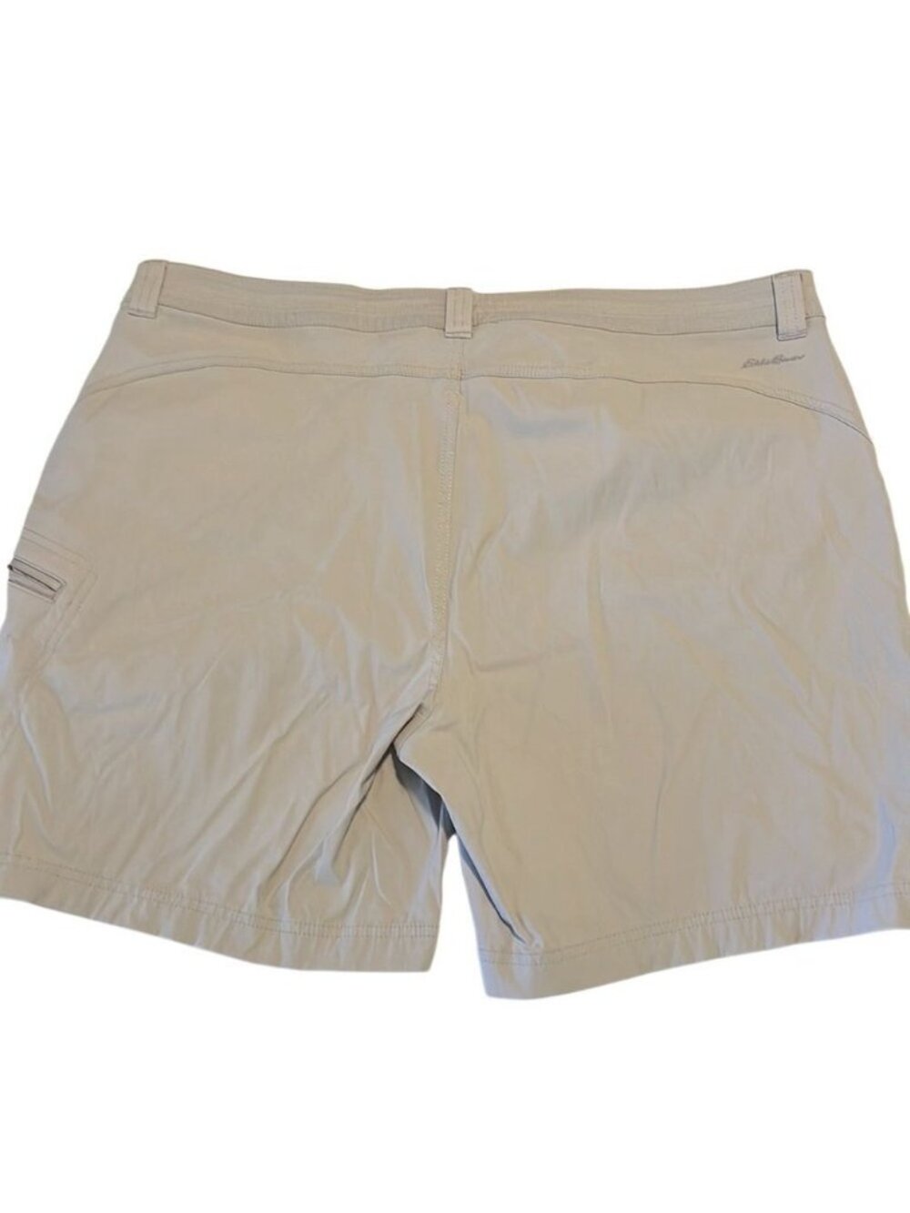 Eddie Bauer Tan Pockets Cargo Shorts Women's Size 16 - Picture 3 of 12